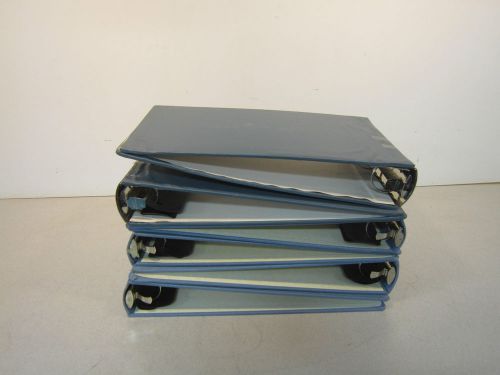 3 ring binders for 11x17 Ledger paper Lot of 6 Some Damage