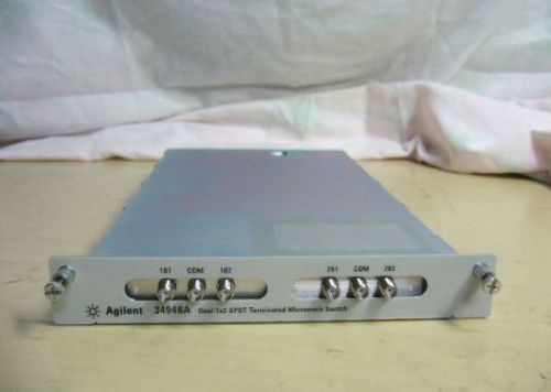 Agilent 34946A Dual 1x2 SPDT Terminated Microwave Switch