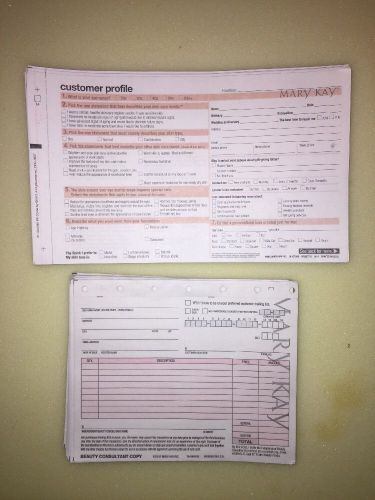 MaryKay Customer Profile And Order Forms