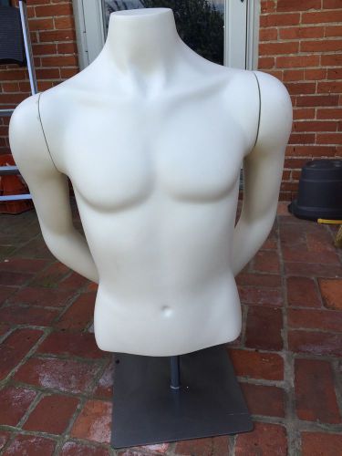 Male Mannequin Quality Made By Fusion Specialties Removable Arms