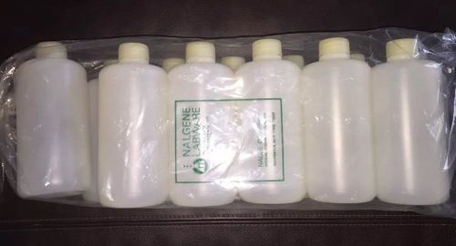 Nalgene Labware 500 ml LPE Plastic Bottle 12 Pack