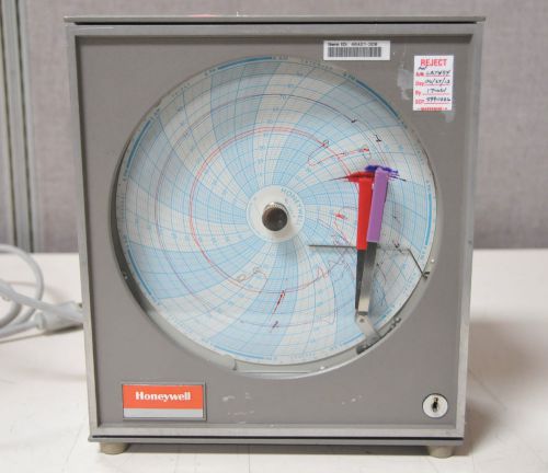 Honeywell 612X9-HT Temperature-Humidity 8&#034; Chart Recorder For Parts