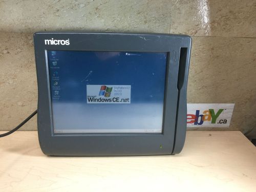 Micros Workstation 4 12&#034; Touchscreen POS Terminal 500614-001~UNIT 3 ~FREE SHIP