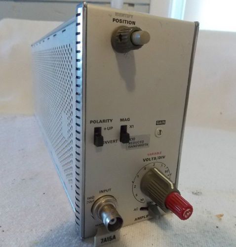 Tektronix 7A15A Amplifier Plug-In  Free shipping..