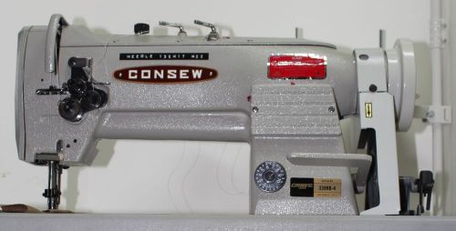 CONSEW 339RB-4  2-Needle 4-Thread Walking Foot Reverse Industrial Sewing Machine