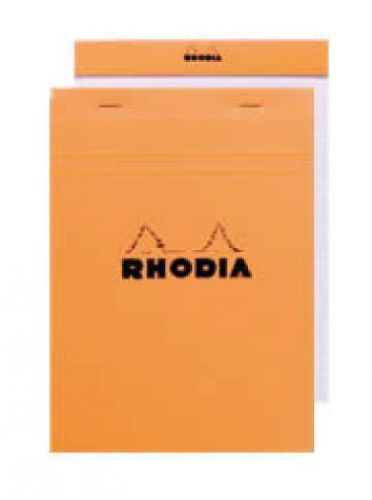 Rhodia Le Carre Orange - Graph 4.375 x 6.375 Notebook
