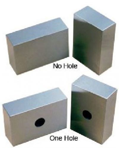 ONE SET 1-2-3 BLOCK WITH ONE  HOLE AND ONE SET 1-2-3 BLOCK WITH NO HOLE