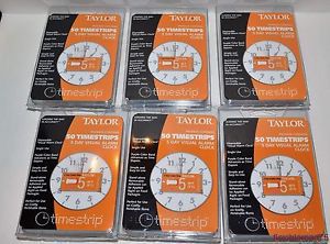 300 Taylor 8805 5-Day Disposable Adhesive Timestrips, Indicates Food Expiration