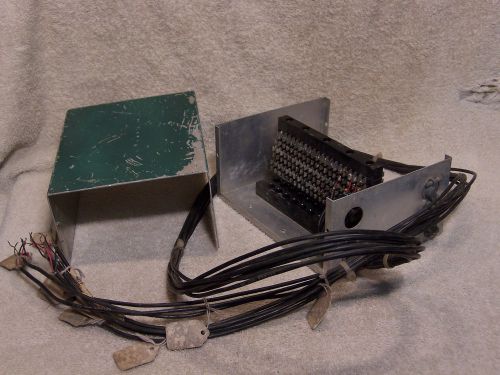 Og9577- alum. cabinet w/ belden 8451 cables adc audio terminal connector block for sale