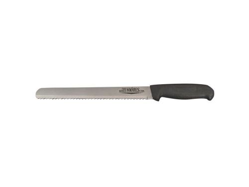 10” serrated bread knife - food service knives - black fibrox handle new &amp; sharp for sale
