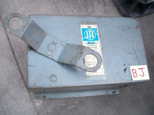 ITE/Bulldog Busplug BOS14351 30Amp 600Volt 3Wire (BJ)