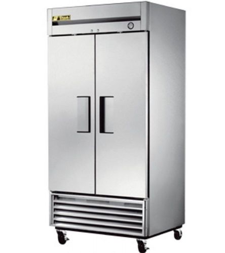 True ts-35f stainless reach-in solid swing 2 door freezer free shipping!!!! for sale