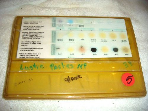 Used # 5 vita porcelain  palette w/original plastic drop-over cover and tray for sale