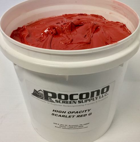 High Opacity Scarlet Red Ink (Gallon)