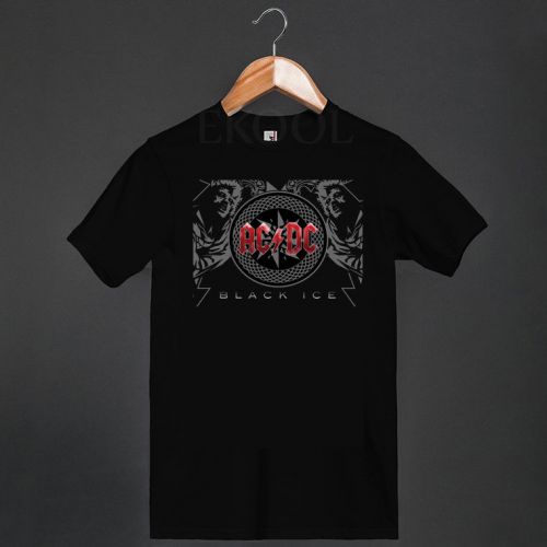 AC DC Dirty Deeds Done Cheap T-Shirt Back In Black Album Rock unisex rare S-3XL