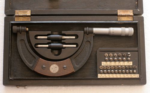 Vintage German Screw Thread Micrometer SUHL 75-100mm - NEW! - #1