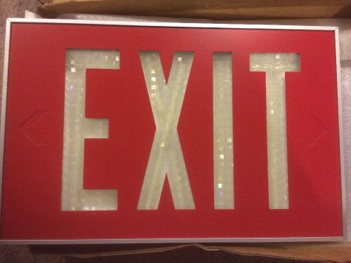 Isolite Self-Luminous Exit Sign Light New 2040-01r-10ba One Sided