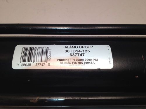 Alamo Group 30TD14-125 637747, Alamo P/n 00759947 A, CYLINDER 3 X 14 W/1-1/4 ROD