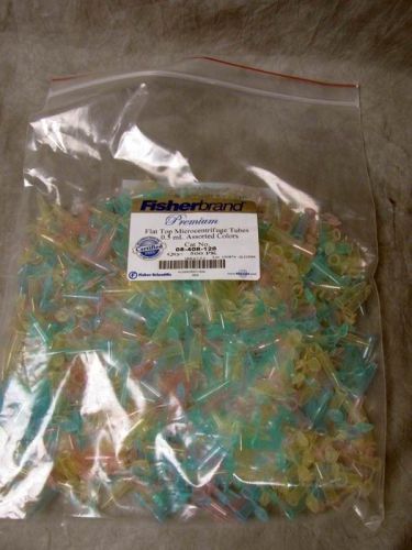 Fisherbrand .5ml microcentrifuge tubes 05-408-128 new for sale