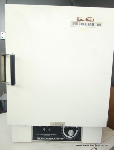 BLUE M DRY TYPE BACTERIOLOGICAL INCUBATOR OVEN model 100A