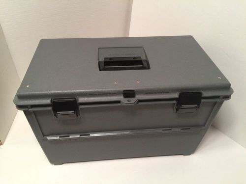 Heavy Duty Plastic Toolbox. With 3 Drawers. US made.