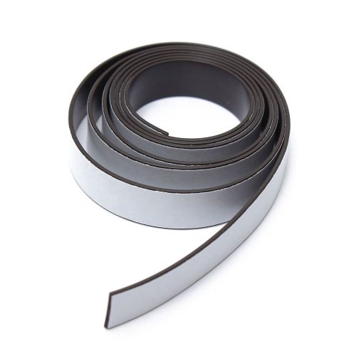 New 1m self adhesive flexible magnetic strip tape strong magnet tape 12.5x1.1mm for sale