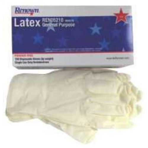 Glove latex med pwd-free renown gloves 880877 076335043012 for sale