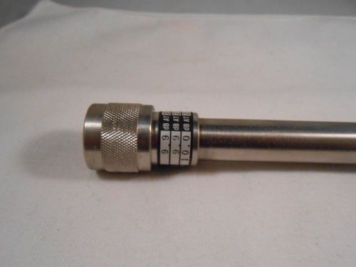MODEL 5075 WEINSCHEL 9.90 DB AT 2.330GHZ   ATTENUATOR NEW OLD STOCK