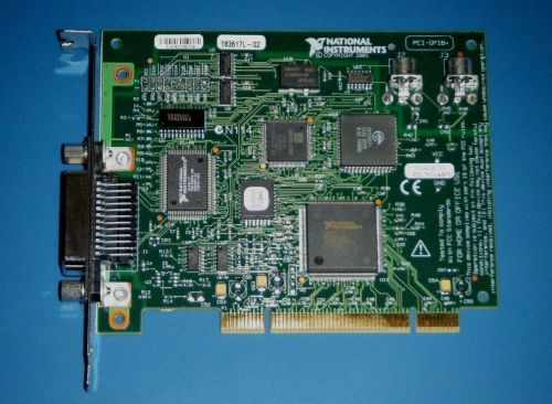 Ni pci-gpib+ analyzer and controller 183617l-02 national instruments *tested* for sale