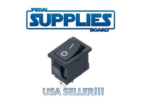Micro Rocker Switch Black, 2 Pin On Off (SPST) AC 3A AC 250V KCD11 USA Seller