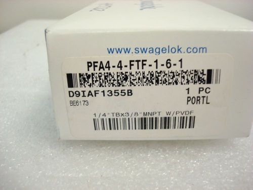 NEW, Swagelok PFA4-4-FTF-1-6-1 (BOXQTY:1 PCS) with Original Box
