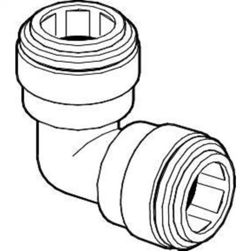 Push in tube elbow connector 3/8&#034; od watts water technologies 17146504 for sale