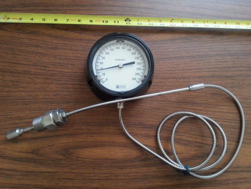 Weksler 0-300f filled-system dial thermometer 413b for sale