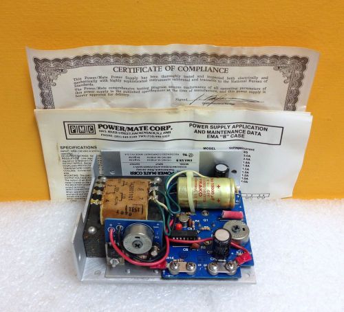 Powermate (PMC) EMA 5/6 B 5/6V, 2.5/3A, 47 to 63Hz Regulated Power Supply, New