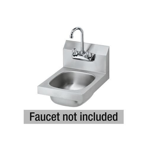New krowne hs-9-lf - 12&#034; wide space saver hand sink (less faucet) for sale