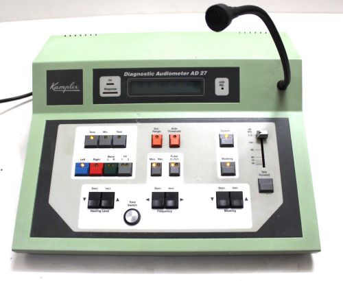Kamplex Diagnostic Audiometer AD27 Hearing Ear Audiology ( good condition)