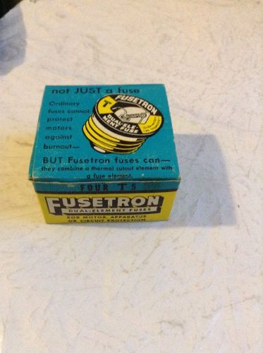 Fusetron T 5 Lot Of 4 FAST FREE SHIPPING