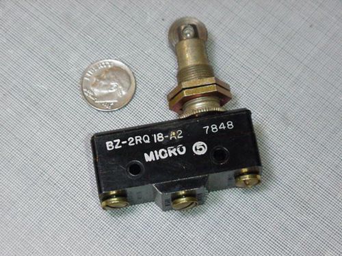 Honeywell microswitch bz-2rq 18-a2 roller plunger new! for sale