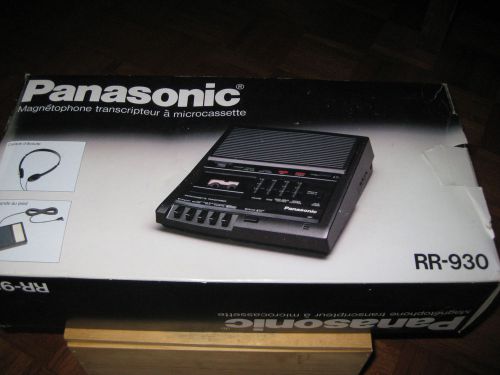 Transcriber: Panasonic Microcassette