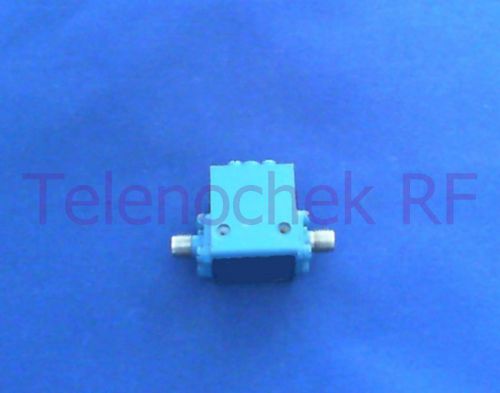 RF microwave single junction isolator 4526 MHz - 7873 MHz / 20 Watt / data