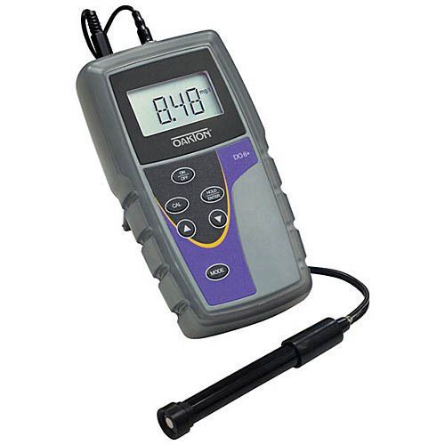 Oakton wd-35643-10 do 6+ dissolved oxygen meter w/sol., caps, boot for sale