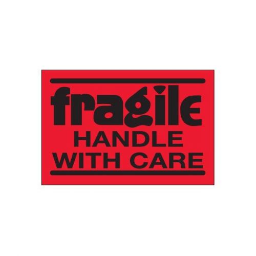 &#034;Tape Logic Labels, &#034;&#034;Fragile Handle With Care&#034;&#034;, 2&#034;&#034; x 3&#034;&#034;, 500/Roll&#034;