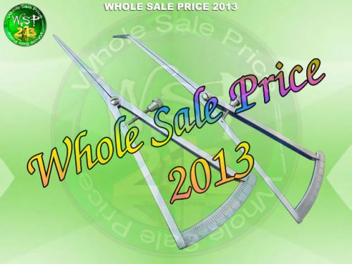 Long castroviejo caliper (17cm) straight curved tip ophthalmic instruments for sale