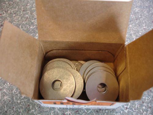 Stainless steel fender washers over sized 1/4 x 1&#034; qty 100 for sale