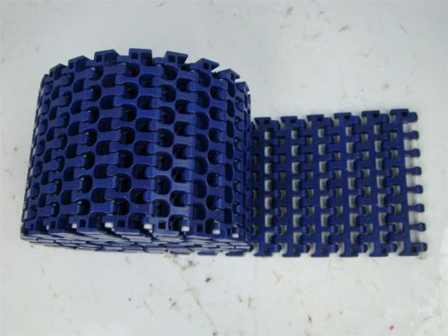 CONVEYOR BELT PLASTIC BLUE 8&#034; X   86&#034;