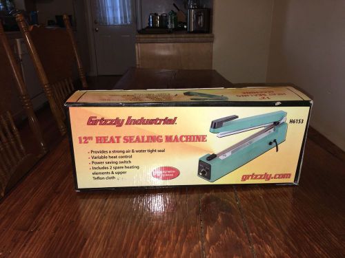 Grizzly industrial 12&#034; heat Sealing Machine H6153