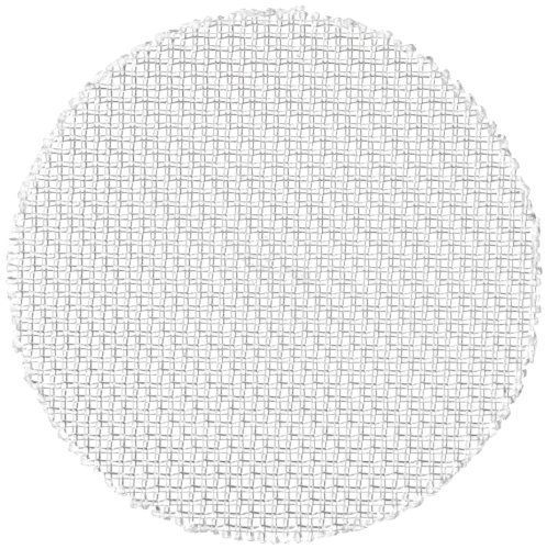 Small parts nylon 6/6 woven mesh round, opaque off-white, 1/2&#034; od, 50 microns for sale