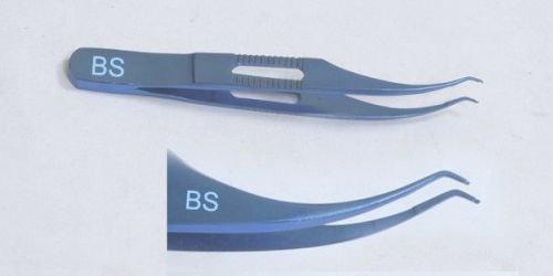 Titanium piers e hoskin type forcep colibri beaked fine pierse tips 0.5 mm wid1