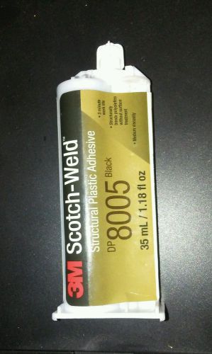 3M 92166  Scotch-Weld DP8005 Structural Plastic Adhesive, 35mL Cartridge, Black