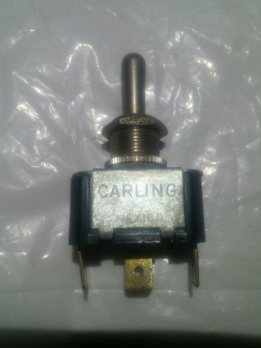 Carling Toggle Switch Und Lab Inc List 15A-125 VAC 10A-250 VAC 3/4 HP 240 VAC